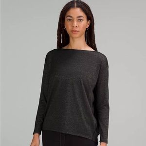 Lululemon Back in Action long sleeve shirt, NWT